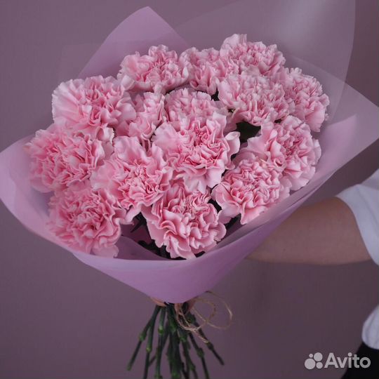 Букет из 15 гвоздик