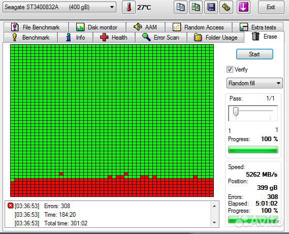 HDD Seagate Barracuda 7200.8 400GB, IDE
