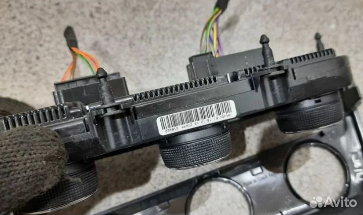 Блок управления отопителем Skoda Octavia A7