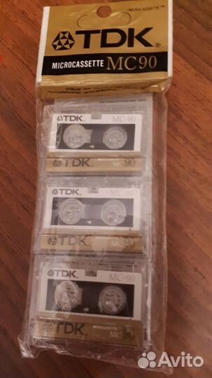 Аудиокассета микро TDK MC90
