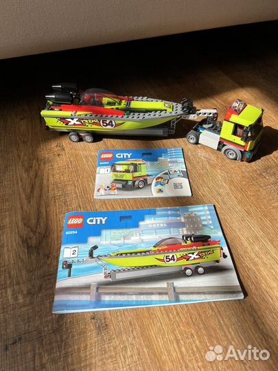 Lego City скоростной катер 60254