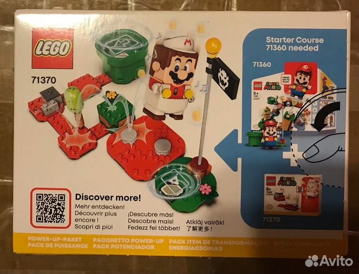 Lego Mario 71370 Набор усилений Марио-пожарный