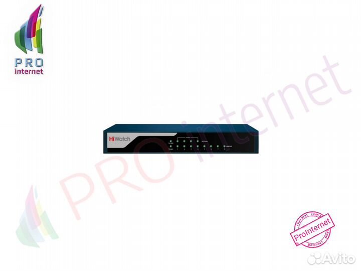 Коммутатор Poe HiWatch DS-S804P