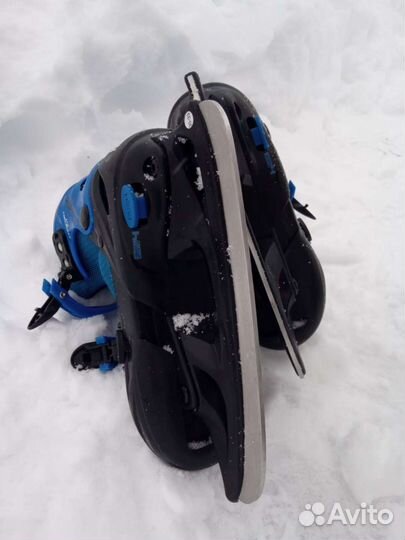 Коньки раздвижные 30 33 размер