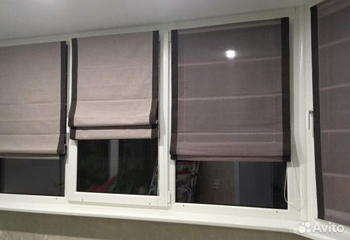 Рулонные кассетные шторы блекаут V0996-D85483