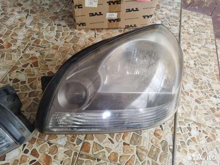 Фары hyundai tucson 2008