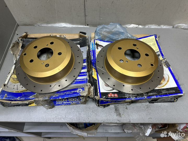 Диск тормозной задний DBA2707X Gold