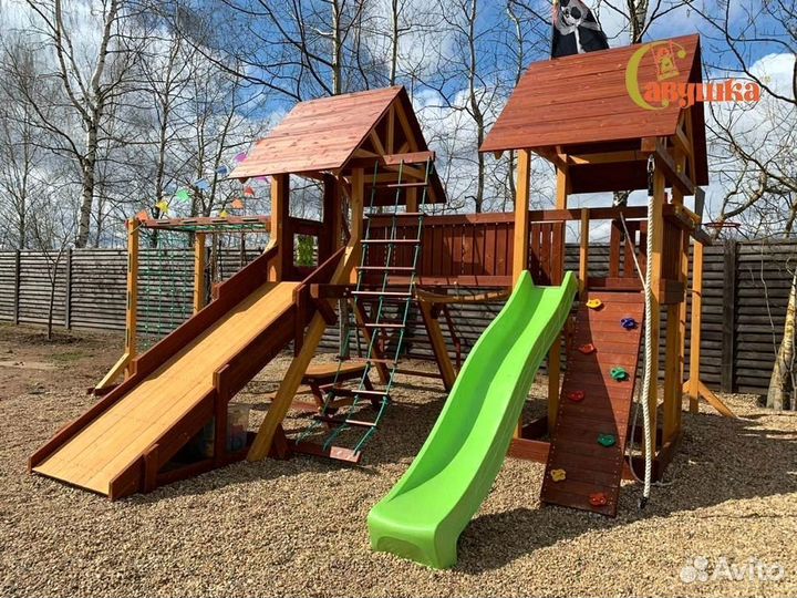 Спортивный комплекс с доставкой Савушка Люкс 9