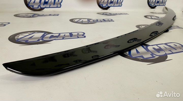Спойлер Фольксваген Пассат Б8 черный глянец
