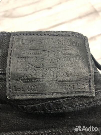 Джинсы Levis 502 w34 L36
