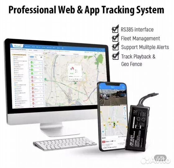 Отслеживание авто. GPS трекер jimi 4G, GV40 LTE