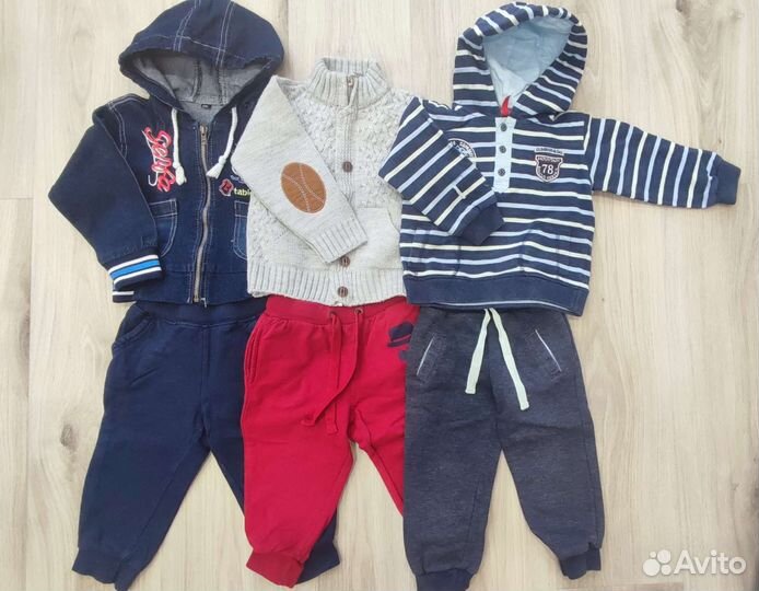 Пакет вещей для мальчика 12-18 мес