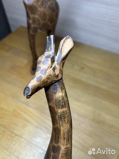 Деревяные Жирафы