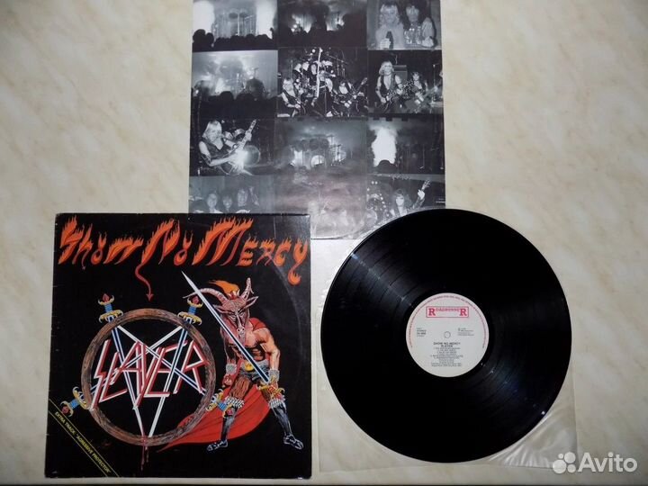 Виниловые пластинки Slayer - Show No Mercy 1994