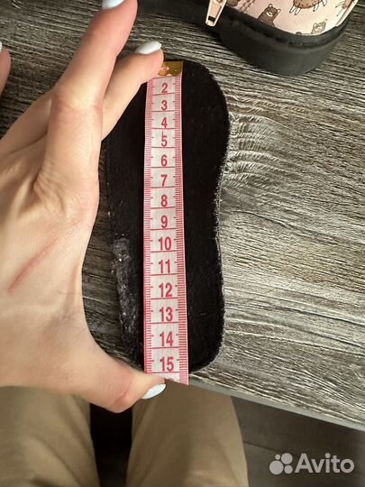 Ботинки демисезонные для девочки 24 размер