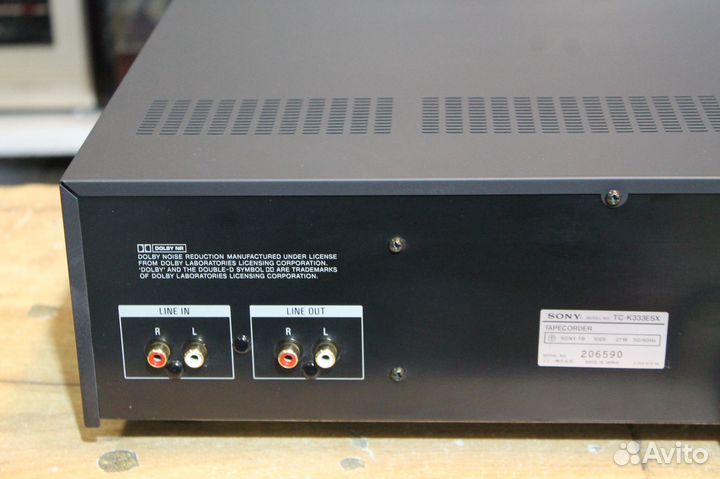 Кассетная дека Sony TC k 333 esX
