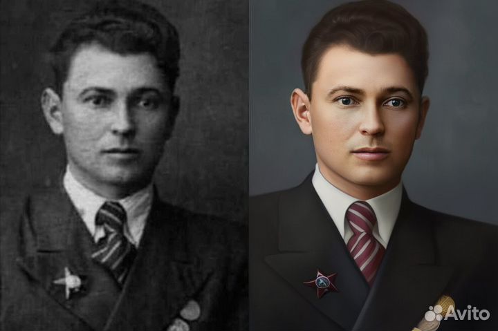 Портрет на холсте