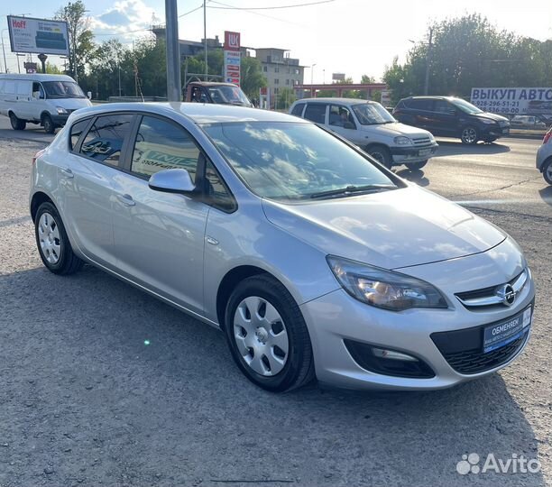 Opel Astra 1.6 МТ, 2014, 129 000 км