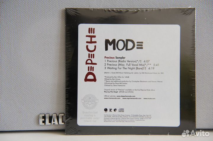 Depeche mode Precious Sampler- PRO-CD-101656 и др