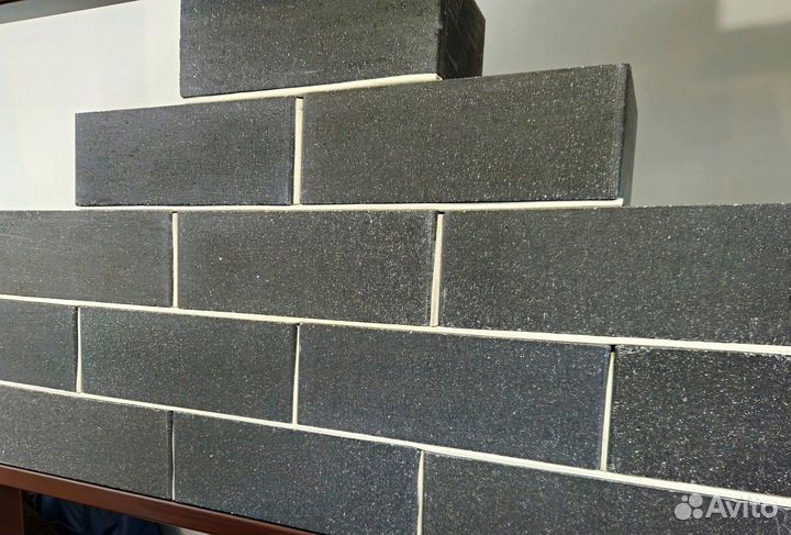 Кирпич облицовочный черный