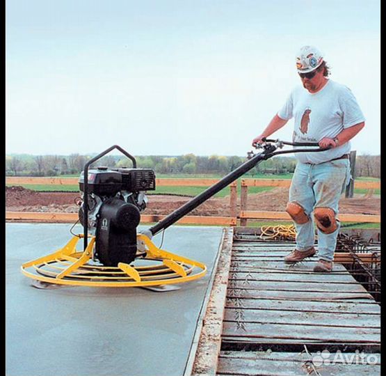 Аренда затирочных машин, виброреек, бетономешалок