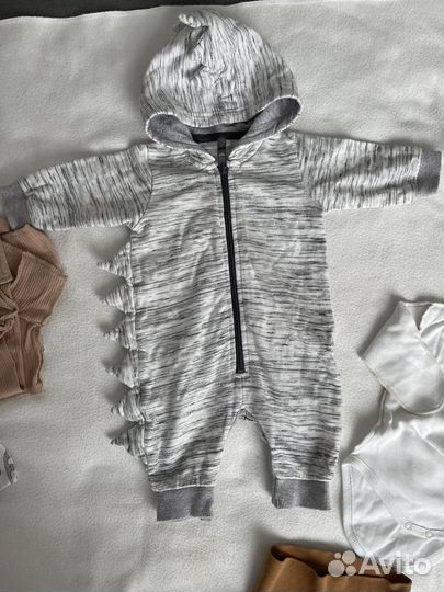 Одежда для новорожденных пакетом 62