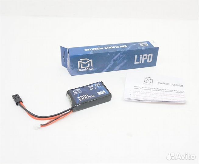 Аккумулятор 11.1V 1500mAh 20C AK-type (LiIon)