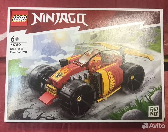 Lego Ninjago 71780 Гоночный автомобиль ниндзя Кая