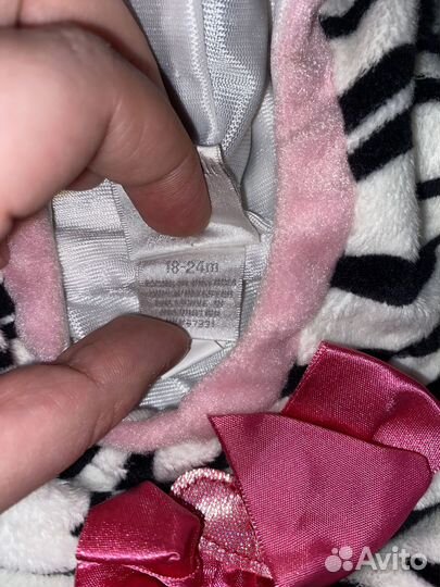 Костюм «зебра»