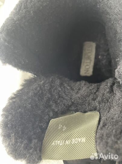 Высокие кеды-ботинки мужские на меху 44 р-р