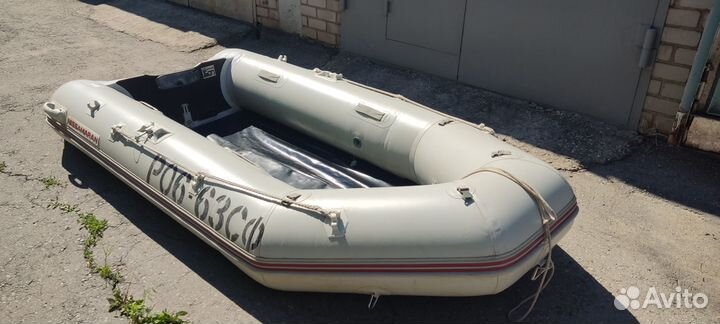 Лодка nissamaran tornado 320 (серый ) алюм. пол