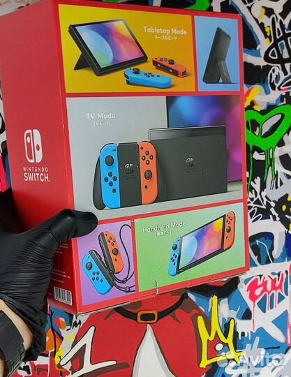 Nintendo Switch oled White/Neon