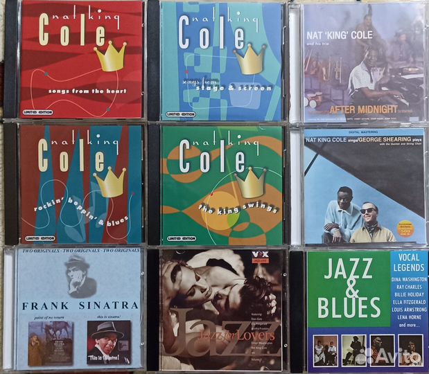 CD - NAT king cole, Sinatra