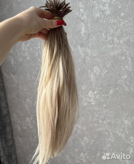 Волосы для наращивания натуральные бу