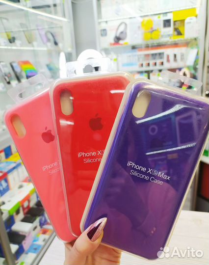 Чехол Silicone case iPhone XS Max