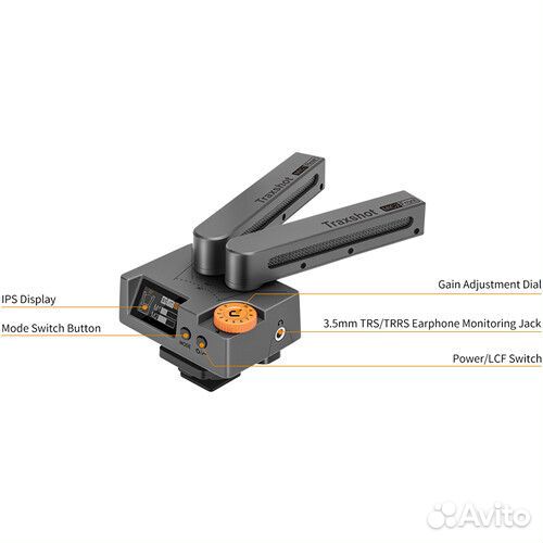 Микрофон-трансформер comica Traxshot