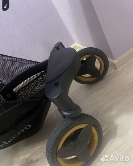 Коляска 2 в 1 эко кожа