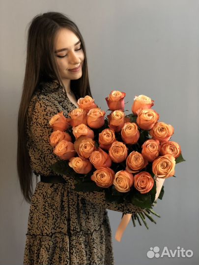 Эквадорская роза 60 см