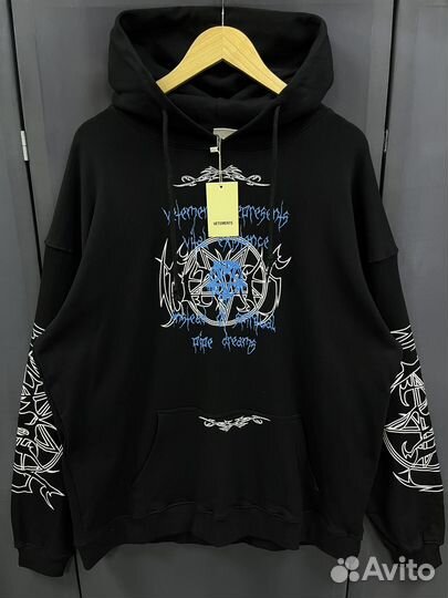 Худи vetements оверсайз (коллекция 2024)