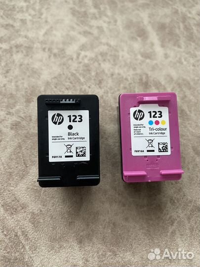 Картриджи hp 123