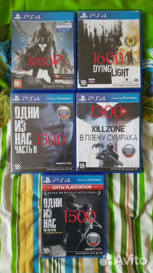 Игры для приставок ps4