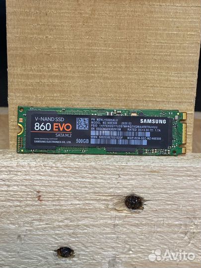 Накопитель - SSD Samsung EVO860 500GB