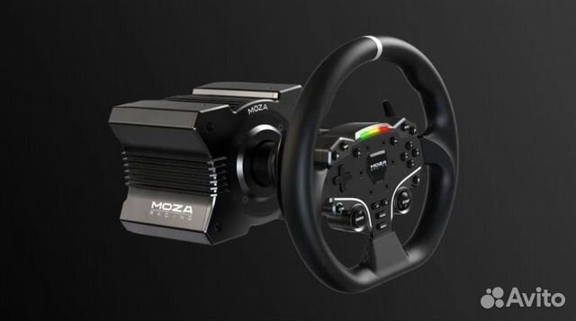 Руль Moza R9, База руля R9 + Руль CS V2P, черный - купить из-за границы через се