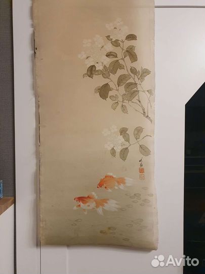 Роспись по шелку Китай