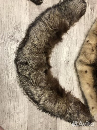 Воротники из натурального меха