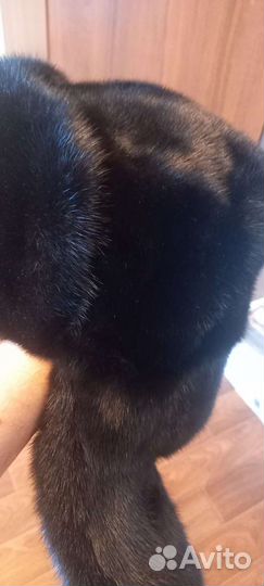 Шапка ушанка мужская BleckgLama