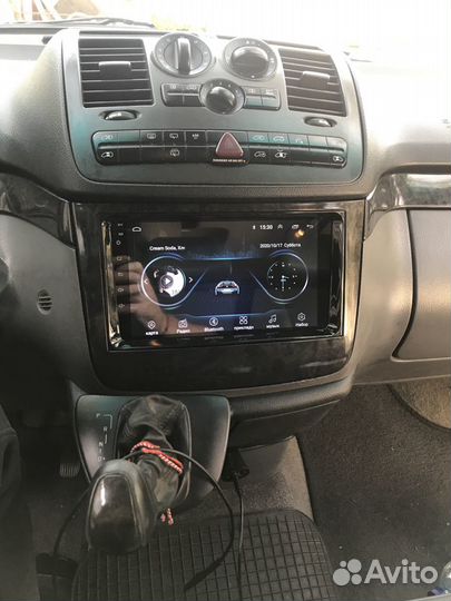 Магнитола Mercedes Vito Viano W639 Android
