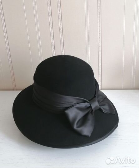 Шляпа фетровая женская