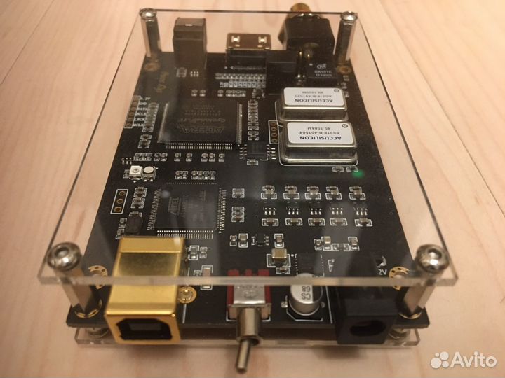 Цифровой транспорт Amanero на accusilicon