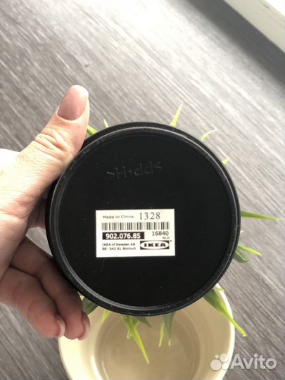 Искусственная трава IKEA Fejka с кашпо